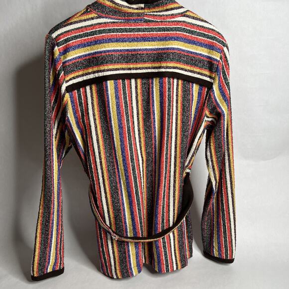 Anthropologie Kimono Cardigan Sweater-Smoking Jacket Style-Akemi + Kin-Size Larg - Picture 6 of 6